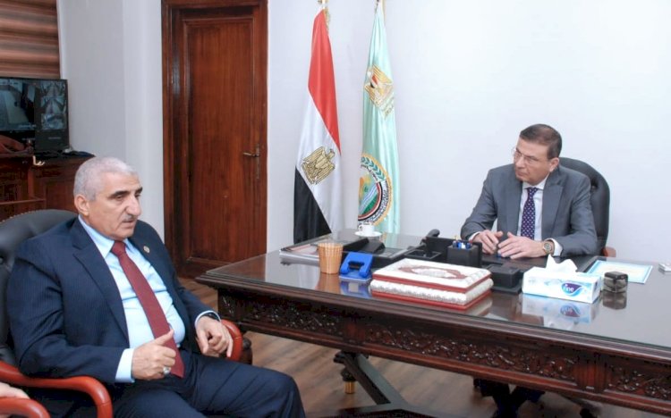 فاروق يبحث  أكساد التعاون المشترك في المجالات الزراعية