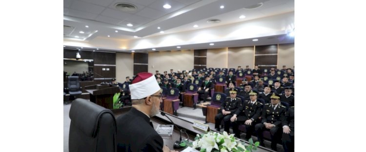 مفتي الجمهورية في ندوة دينية تثقيفية باكاديمية الشرطة