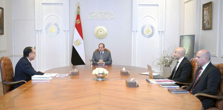 السيسي يوجه الحكومة برفع مستوى عناصر العملية التعليمية