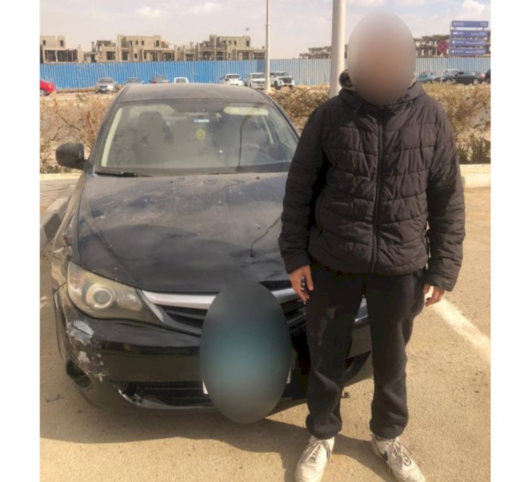 ضبط قائد سيارة طمس اللوحات المعدنية بالقاهرة