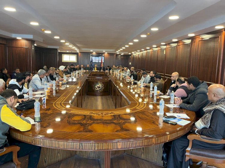 غرفة سوهاج التجارية تعقد اجتماعًا مع أصحاب المصانع استعدادًا لمعرض صنع في سوهاج