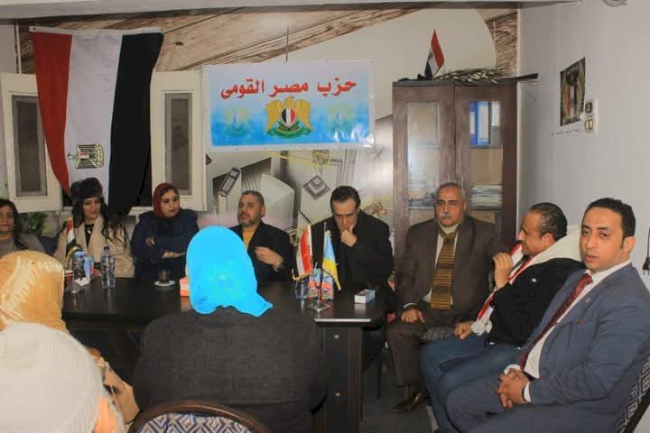 حزب مصر القومى يلتقي بامانه محافظة الأسكندرية لبحث الروئ التنظيمية مستقبلا