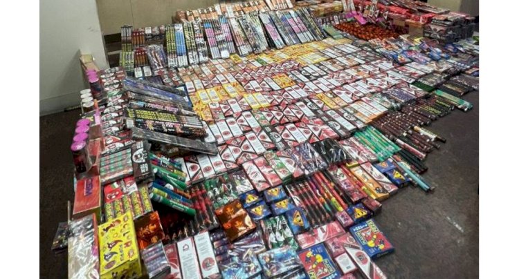 ضبط ١٤ مليون قطعة العاب نارية بالقاهرة