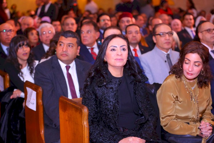 وزيرة التضامن تشهد احتفال الطائفة الإنجيلية بعيد الميلاد المجيد