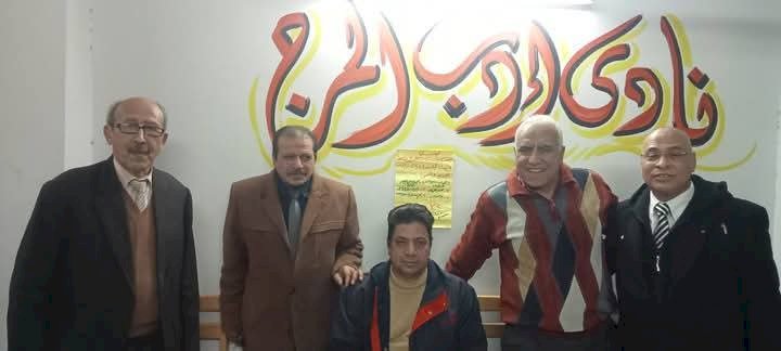 ابو شادى رئيسا والدروى سكرتيرا لمجلس إدارة نادي أدب المرج ٢٠٢٥