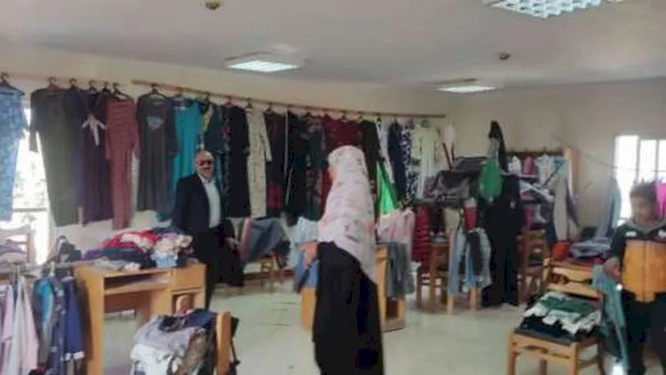 جمع 3 آلاف قطعة ملابس لدعم الأسر الأكثر احتياجا في المنيا ضمن «يوم الخير»