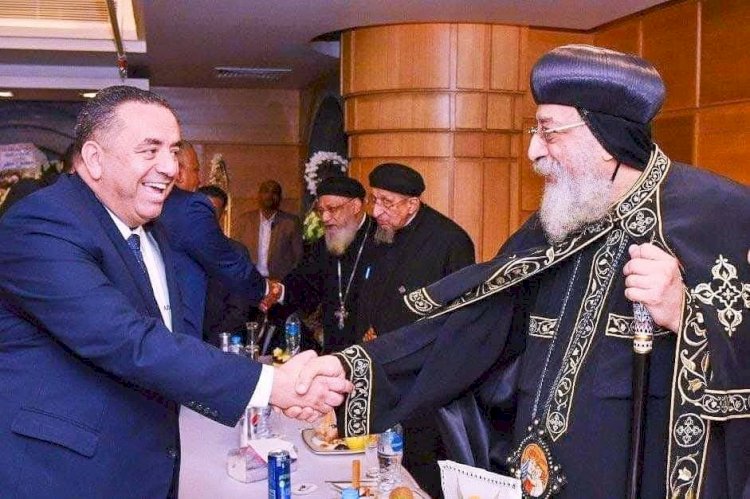 أحمد رأفت يهنئ البابا تواضروس وقيادات الكنائس المصرية والأقباط بعيد الميلاد