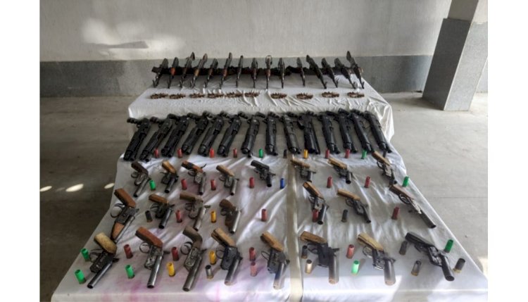 حملات أمنية لضبط حائزى ومتجرى المواد المخدرة والأسلحة النارية