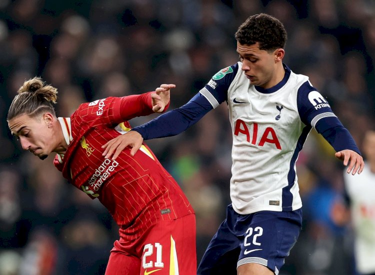 توتنهام هوتسبير يفوز على ليفربول في ذهاب نصف نهائى الكاراباو