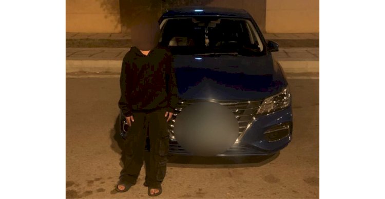 كشف ملابسات تداول  فيديو متضمنا  قيام طفل بقيادة سيارة بالتجمع الأول