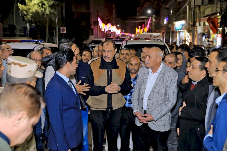 محافظ سوهاج يفتتح شارع المخبز الآلي ويتفقد شارع ترعة نجع حمادي