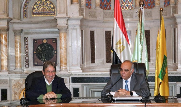 بحوث الصحراء وجامعة هليوبوليس يناقشان التعاون في الزراعة المستدامة