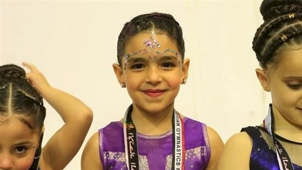 طالبة المنيا تحصل على ذهبية الجمهورية بالجمباز 