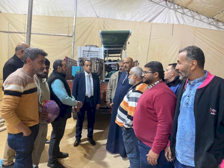 بالصور: التجهيزات النهائية لمعرض  صنع في سوهاج استعدادًا لانطلاقه في 20 يناير