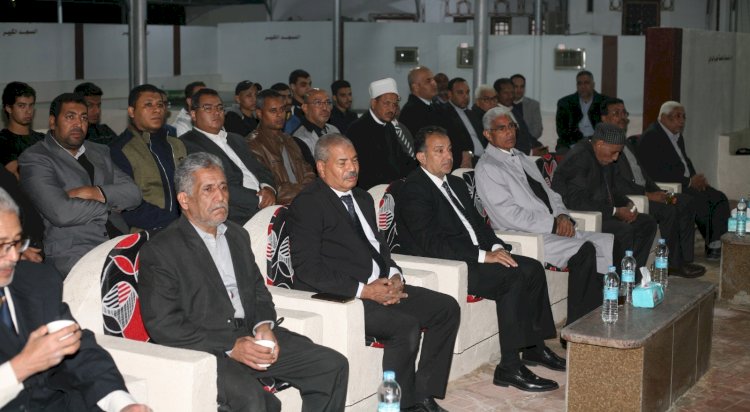 أحمد عكاوى يشهد حفل تأبين الدكتور  موسي خليفة  والدكتور بدوى محمد حسين