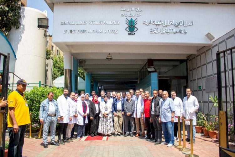 الزراعة  المركزى لتحليل متبقيات المبيدات يستقبل 369 ألف عينة 2024