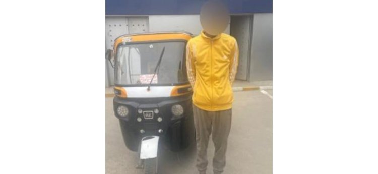 ضبط سائق  توك توك   تسبب فى وفاة شخص بمدينة نصر