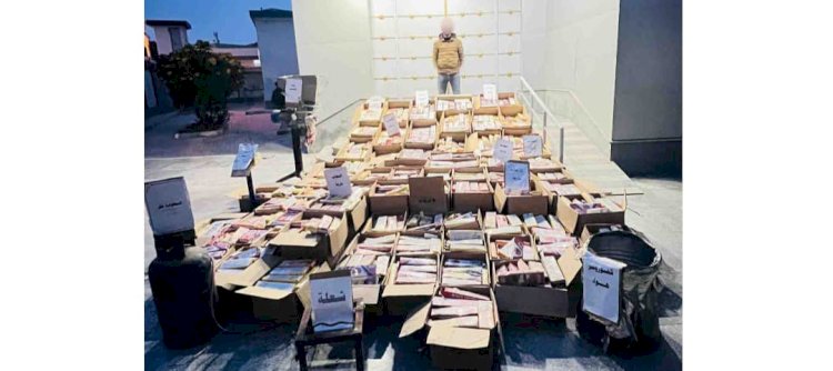 ضبط عامل بالفيوم لقيامه بإدارة ورشة لتصنيع الألعاب النارية