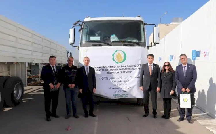 المنظمة الإسلامية للأمن الغذائي ترسل أولى المنظمة الإسلامية للأمن الغذائي