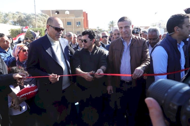 وزراء الشباب والرياضة والعمل تفقدوا مركز شباب الفتح بالبحر الأحمر