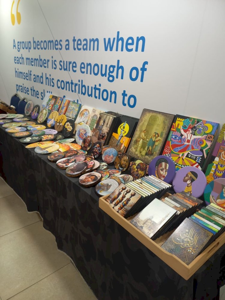 التضامن تنظم معرض ديارنا للحرف اليدوية والتراثية بالبنك  الأهلي الكويتي