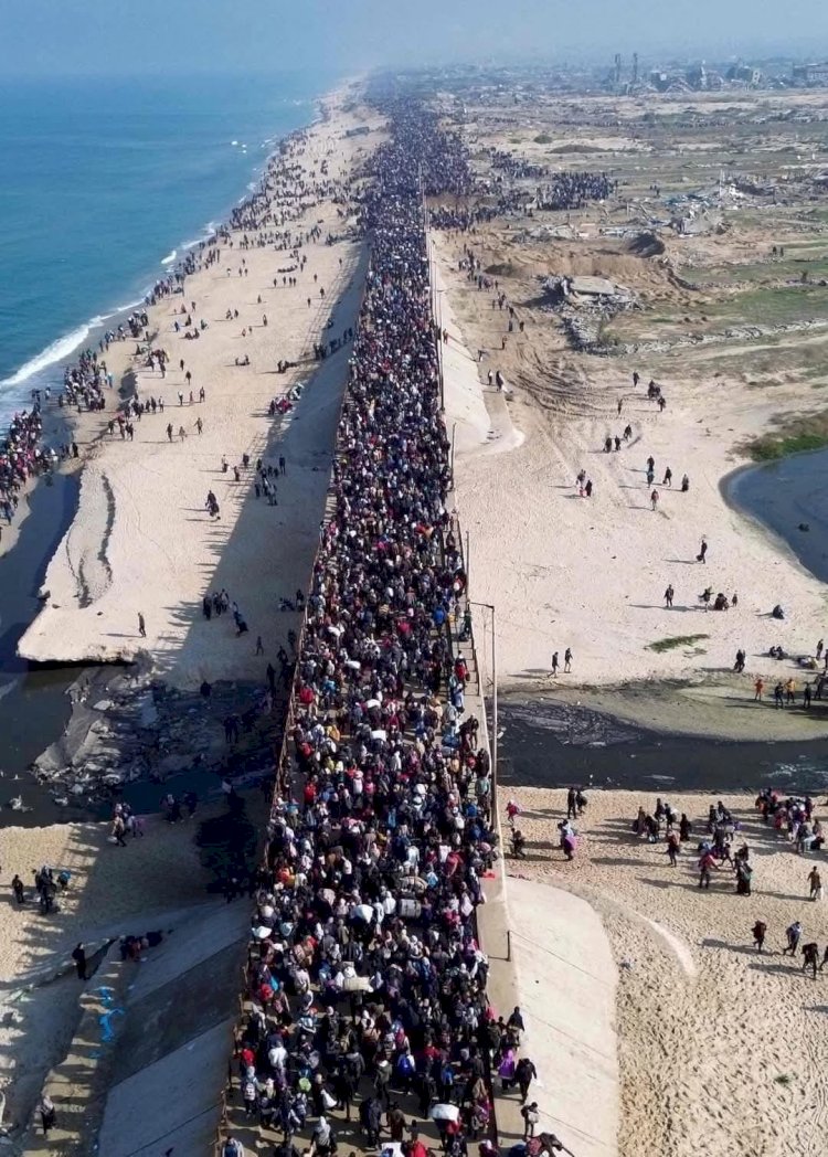 مخطط تهجير غزة . . راعي البقر أسير طوفان عودة النازحين