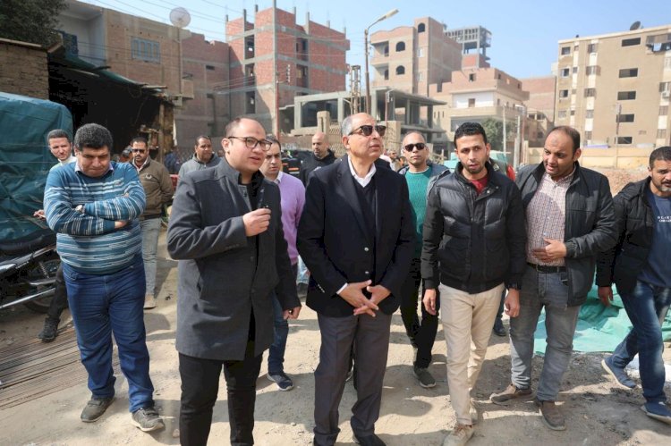 محافظ المنيا يتفقد الأعمال الإنشائية بمستشفى مطاي المركزي