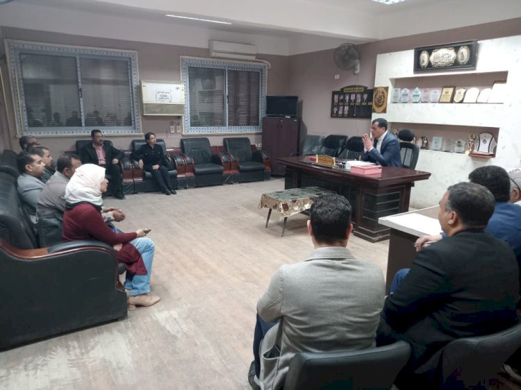 وكيل تعليم سوهاج يترأس لجنة إختيار المرشحين للمبادرة الرئاسية ألف مدير مدرسة