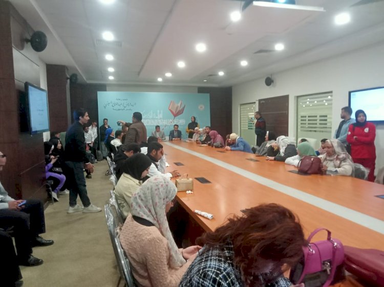 وحدات التضامن  بالجامعات تنظم زيارات لطلاب الجامعات لمعرض الكتاب