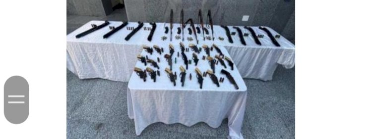 ضبط أسلحة ومخدرات بثلاثة محافظات