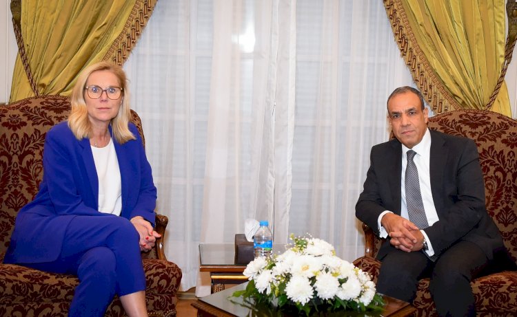 وزير الخارجية يستقبل كبيرة مُنسقي الأمم المتحدة للشئون الإنسانية وإعادة الإعمار في غزة