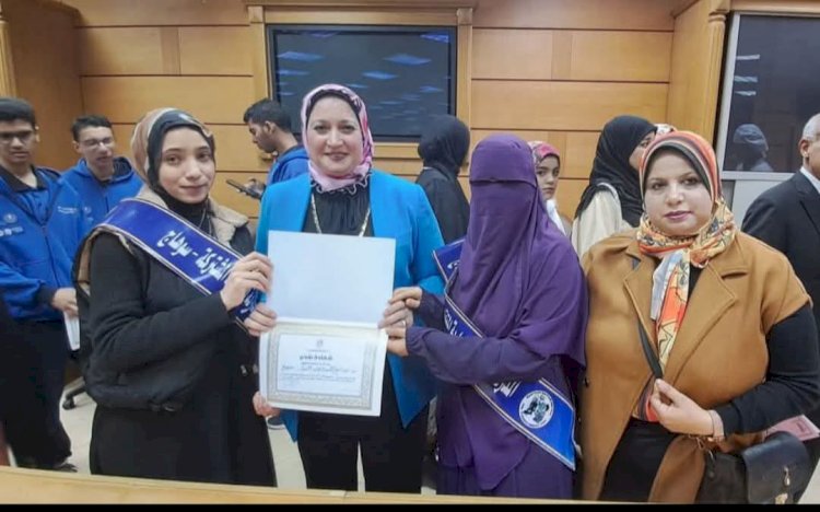 فوز تعليم سوهاج  فى مسابقة أوائل طلاب مدارس التعليم الفنى