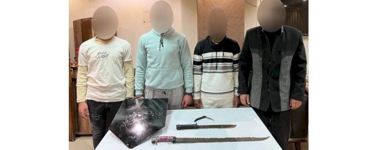 القبض علي المتهمين  بإلقاء زجاجة بها مادة مشتعلة على أحد المنازل بالدقهلية