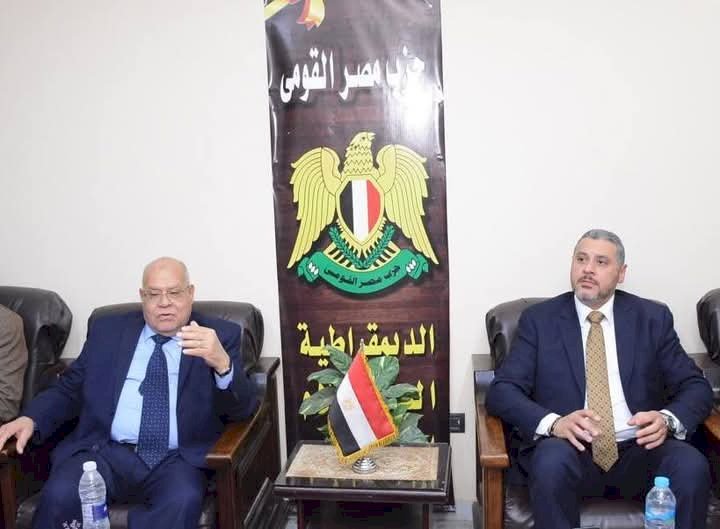 مصر القومي والجيل الديمقراطي يعقدان إجتماعاً للتنسيق وبحث الرؤى المستقبلية