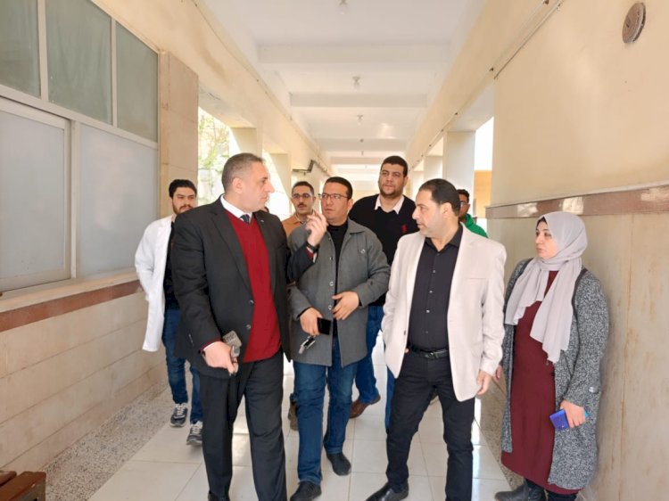 وكيل صحة كفر الشيخ  في زيارة مفاجئة للمعمل الإقليمي بدسوق