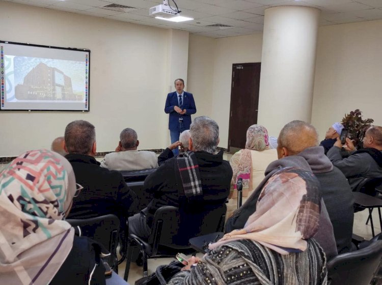 الدكتور أمجد عبد العزيز يعقد ندوة تعريفية بمستشفى حورس