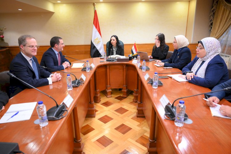 وزيرة التضامن تلتقي ممثل وزير الخارجية البريطاني في الأراضي الفلسطينية المحتلة