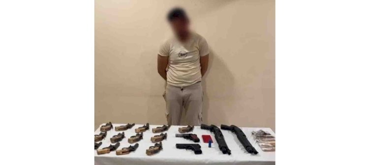 ضبط أخطر تاجر أسلحة بالمنشاة بسوهاج