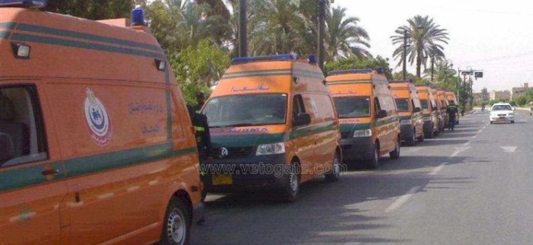 إصابة نائب رئيس مجلس الدولة وزوجته وأولاده في انقلاب سيارة ملاكي بالمنيا