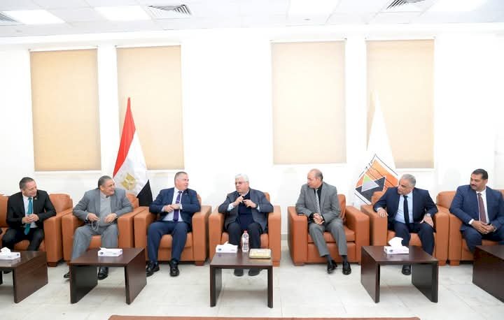 دسوقي وعاشور يطمئنا على انتظام الدراسة بجامعة سمنود التكنولوجية