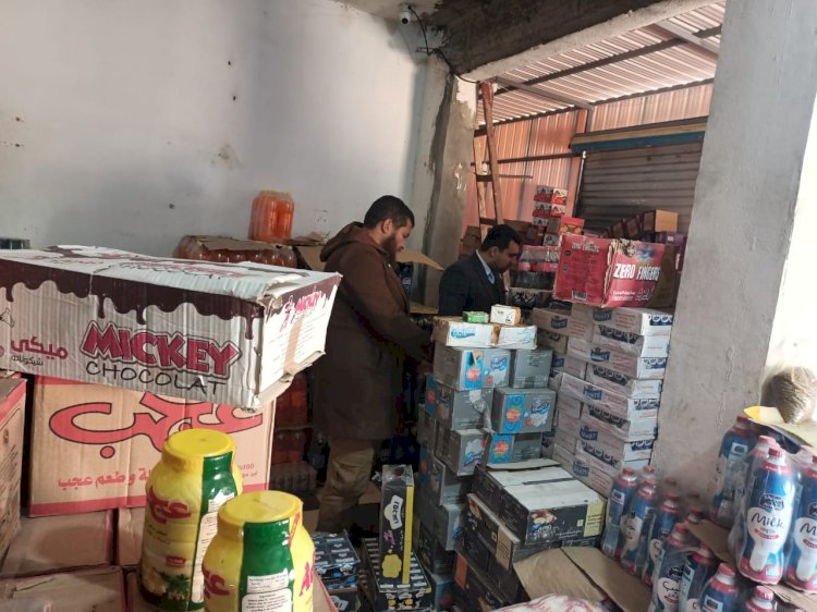 تواصل الحملات التموينية بمراكز كفر الشيخ لضبط الاسواق