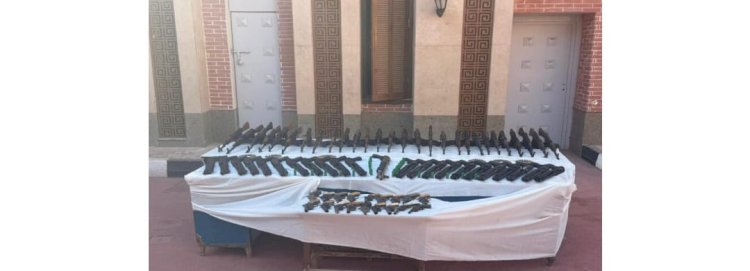ضبط احد الاشخاص قام بغسل 27 مليون جنيه من تجارة الاسلحة