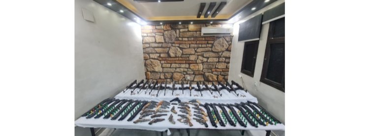 ضبط تجار الاسلحة بثلاثة محافظات