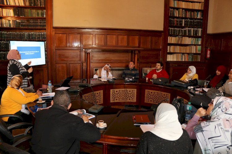 مركز بحوث الصحراء نظم  دورة تدريبية في مجال اللغة الانجليزية