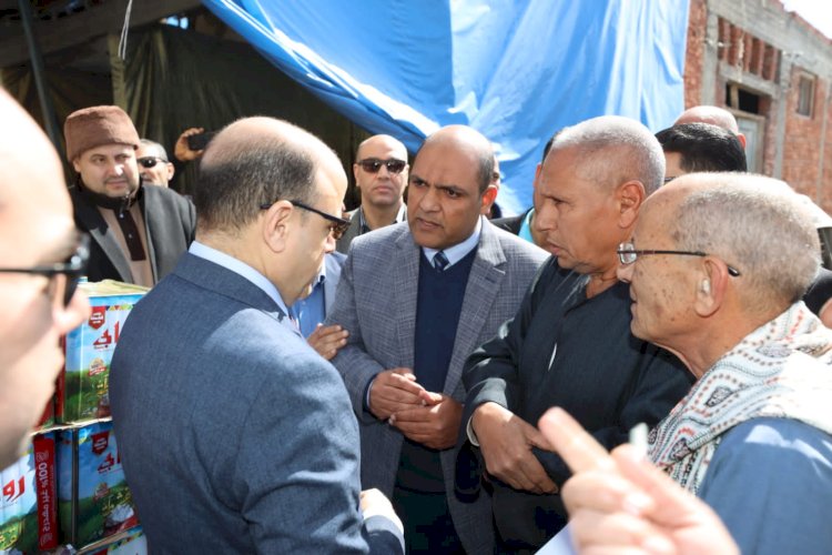 محافظ كفرالشيخ يفتتح معرض أهلاً رمضان بقرية شابه بدسوق