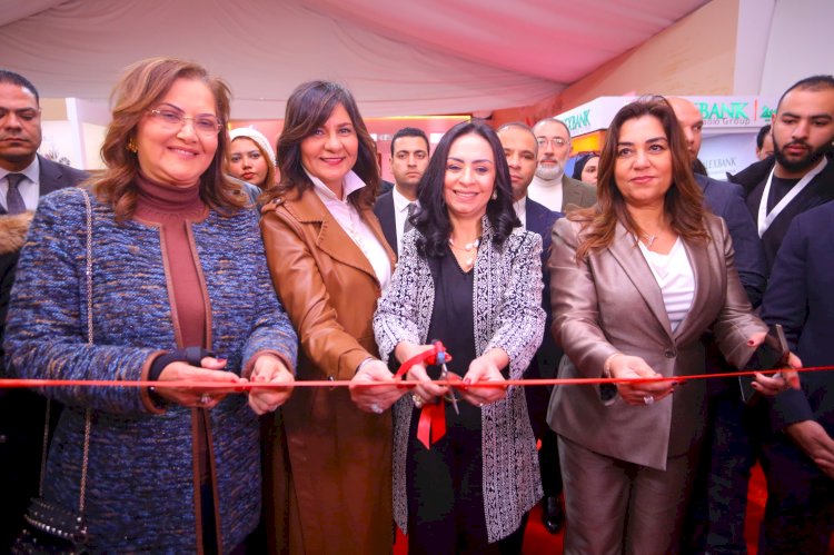  انطلاق معرض ديارنا للحرف اليدوية علي انغام الأغاني السيناوية