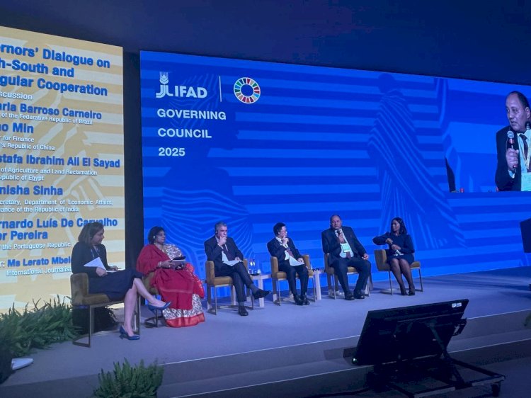 الزراعة تستعرض جهود مصر في دعم الاشقاء امام اجتماعات مجلس محافظي الايفاد بروما