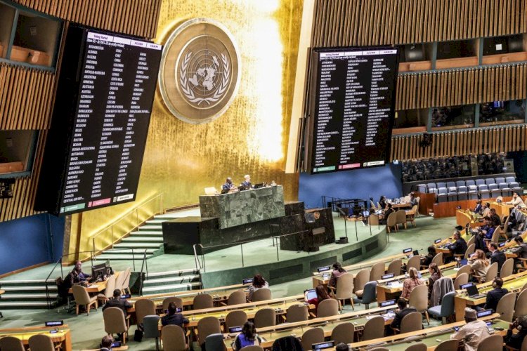 بيان ناري للمجموعة العربية بالأمم المتحدة : شعب فلسطين باق علي أرضه