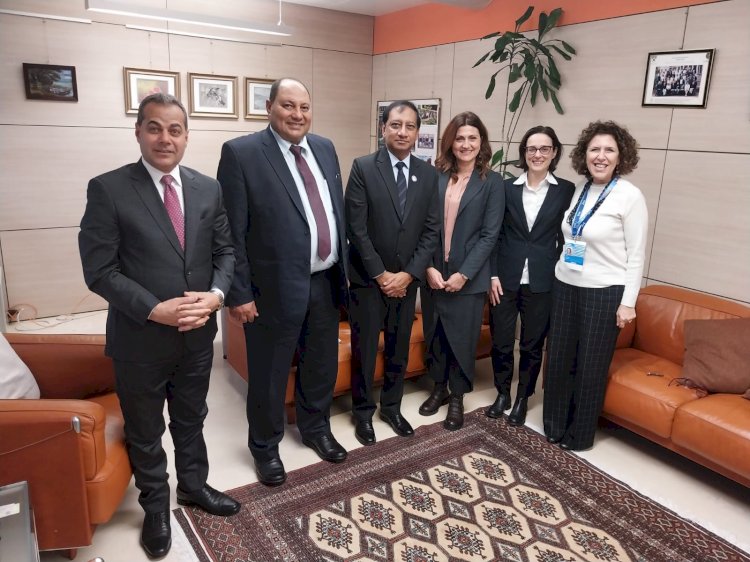 نائب وزير الزراعة يبحث في روما المشروعات المشتركة بين مصر والمنظمة الدولية