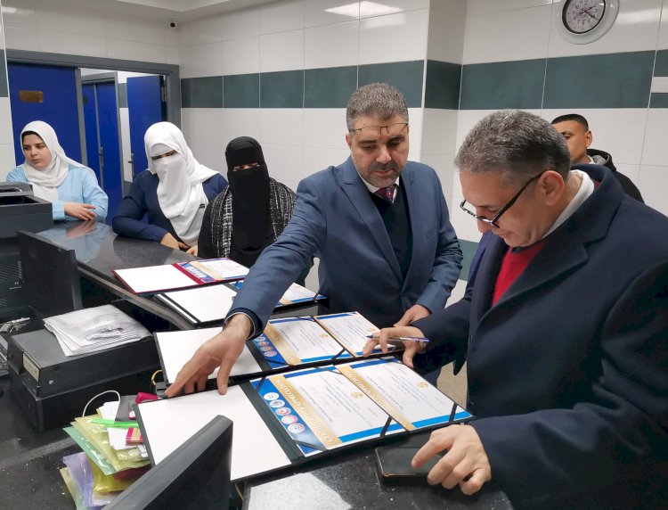وكيل وزارةالصحة بكفرالشيخ يتفقد مستشفى دسوق العام